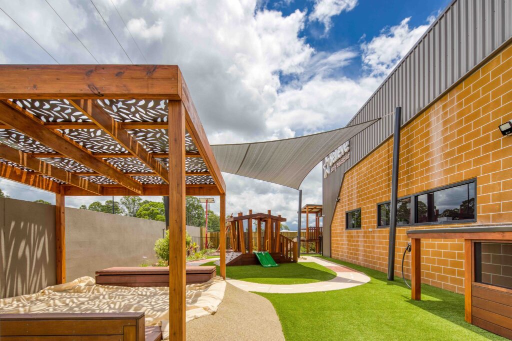 Outdoor Play Area - Believe Childcare - Logan Reserve QLD
