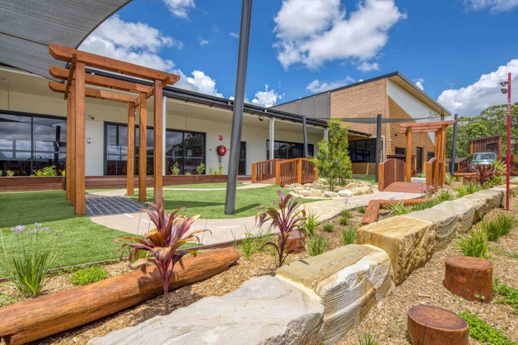 Grassy Area & Garden - Believe Early Education - Logan Reserve QLD